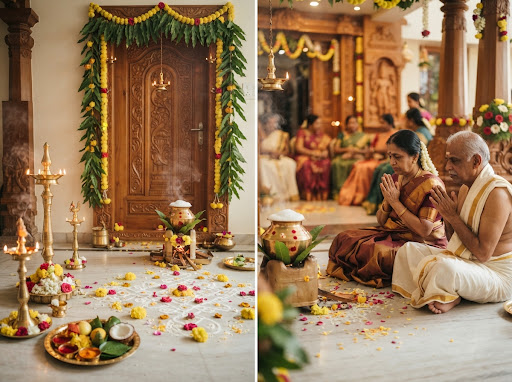 Gruhapravesam & Vastu Homam Tamil Nadu ceremony
